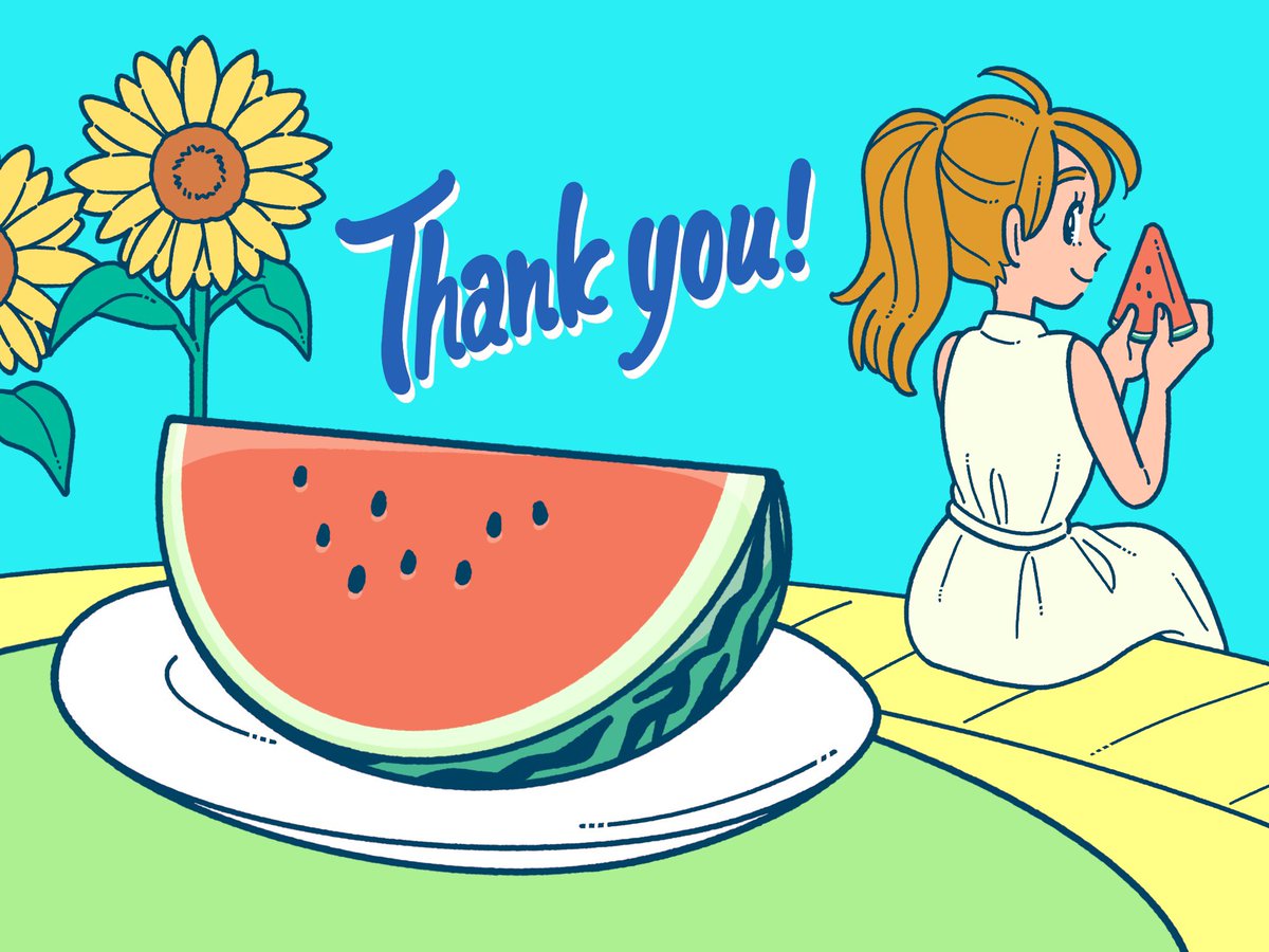【お仕事】
LINEギフトのメッセージカード、サマーギフト用で5点描かせていただきました!
ギフトと一緒にこちらのカードも添えてくださると嬉しいです🌻🍉🌴🛟🍦🎋
https://t.co/egbks76vla