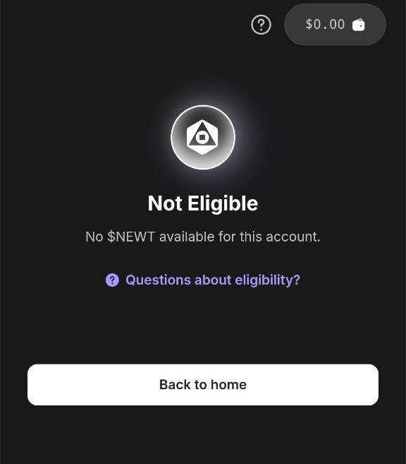 1/ A genuine concern for <a href="/MagicNewton/">Newton</a> and <a href="/_seanli/">sean.eth</a> 👇

Some Kaito users are showing off $10K–$30K $NEWT allocations.

Meanwhile, early community members—those who supported from day one, earned 5K–6K credits, and followed every rule—were marked not eligible. 🤷‍♂️

---

2/ These
