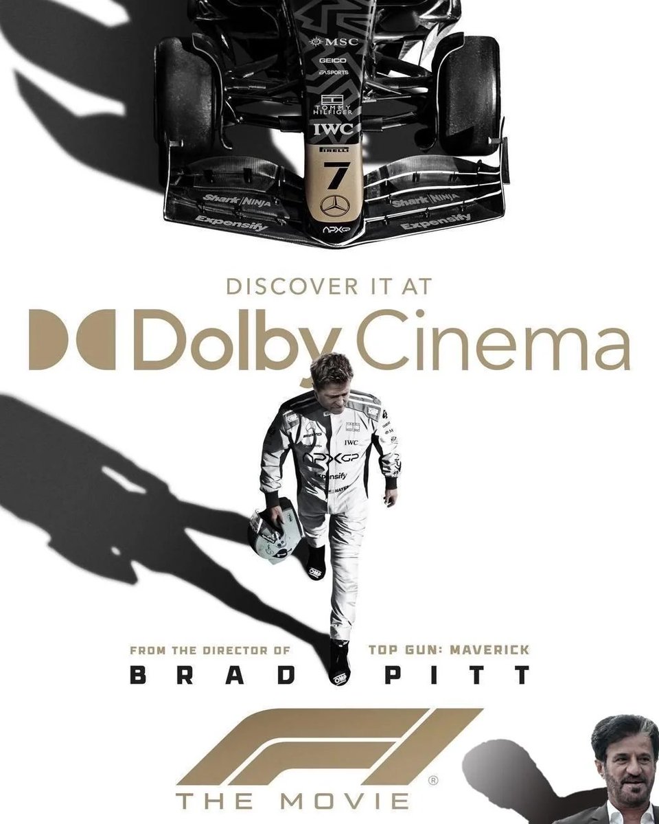 shock2k5's tweet image. Going to see @F1Movie tomorrow. Is it weird for any body else that it&apos;s just playing all week when the movie &quot;releases&quot; on Friday?

#OnlyInDolby