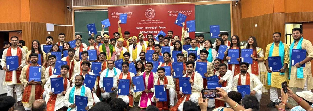 Head, Civil Engg. IIT Bombay (@engghead) on Twitter photo Department of Civil Engg., <a href="/iitbombay/">IIT Bombay</a> is happy to know that our colleague Prof. Deepankar Choudhury was the Guest of Honour in the Department of Civil Engg. <a href="/IITKanpur/">IIT Kanpur</a> for distributing degrees to the Class of 2025 during the 58th Convocation of IIT Kanpur held on 23rd June 2025. Department of Civil Engg., <a href="/iitbombay/">IIT Bombay</a> is happy to know that our colleague Prof. Deepankar Choudhury was the Guest of Honour in the Department of Civil Engg. <a href="/IITKanpur/">IIT Kanpur</a> for distributing degrees to the Class of 2025 during the 58th Convocation of IIT Kanpur held on 23rd June 2025.