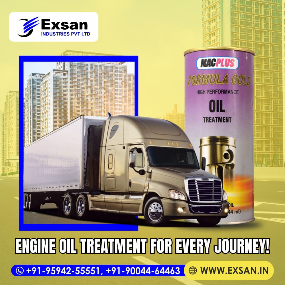 🛢️ Why Choose Exsan Engine Oil Treatment?
🔧 Reduces friction, restores power
🔥 Extends engine life
🚗 Boosts mileage &amp; prevents costly repairs
💻 Take a quick factory tour: bit.ly/3TgxmM1
🌐 Visit: EXSAN.IN | 📞 +91 95942 55551