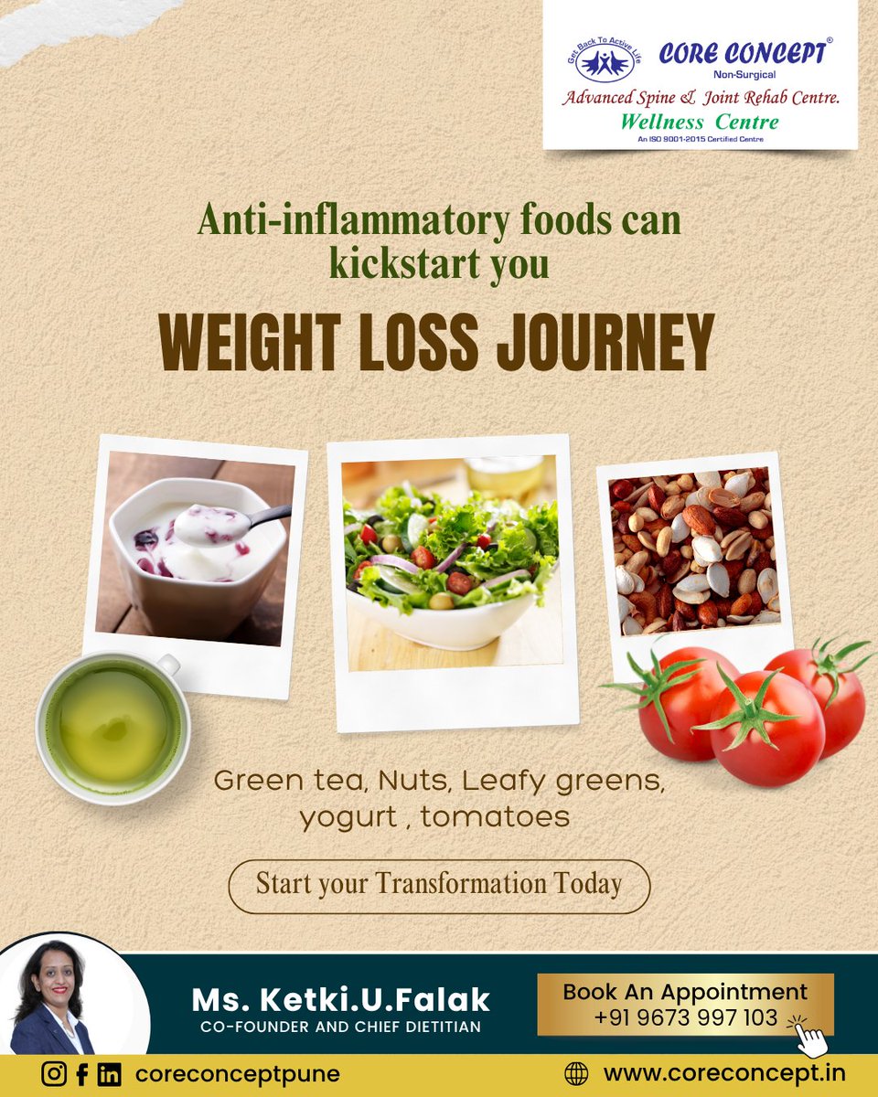 coreconceptpune's tweet image. Ready for a plan tailored to your goals? 🎯 Reach out to Core Concept 🏥 for a customized diet plan 🥗📋 today and begin your transformation! 🔄💪

#dietplan #healthyliving #customizeddietplan #fitnessandhealth #nutrition #nutritionmatters
