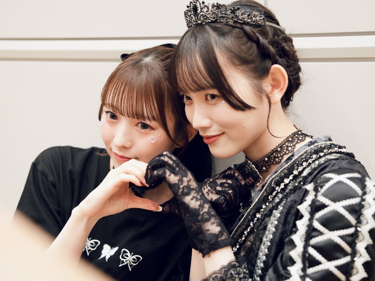 なぎさ💜 x 🧡💙🩵🩷》 えみさん、身長差っ🍰 6/19(木) 『真鍋凪咲