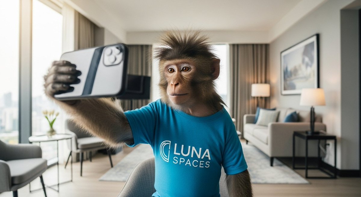 Can you make video where the monkey say this  "Powai ke beech mein aisi jagah? Guys, Luna Spaces Bella Vista full paisa vasool hai!" <a href="/AskPerplexity/">Computer</a>