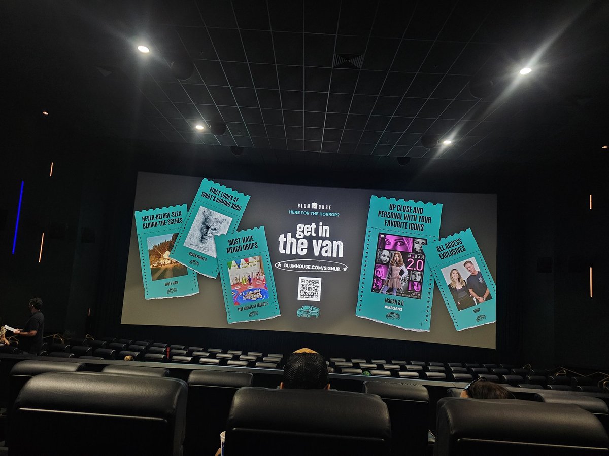 ScottWSnyderJr's tweet photo. M3GAN 2.0 was absolutely amazing! I highly recommend that everyone see this movie. Thank you to Blumhouse for hooking me up. #M3GAN2 #Blumhouse https://t.co/FLrwEwwZ4T