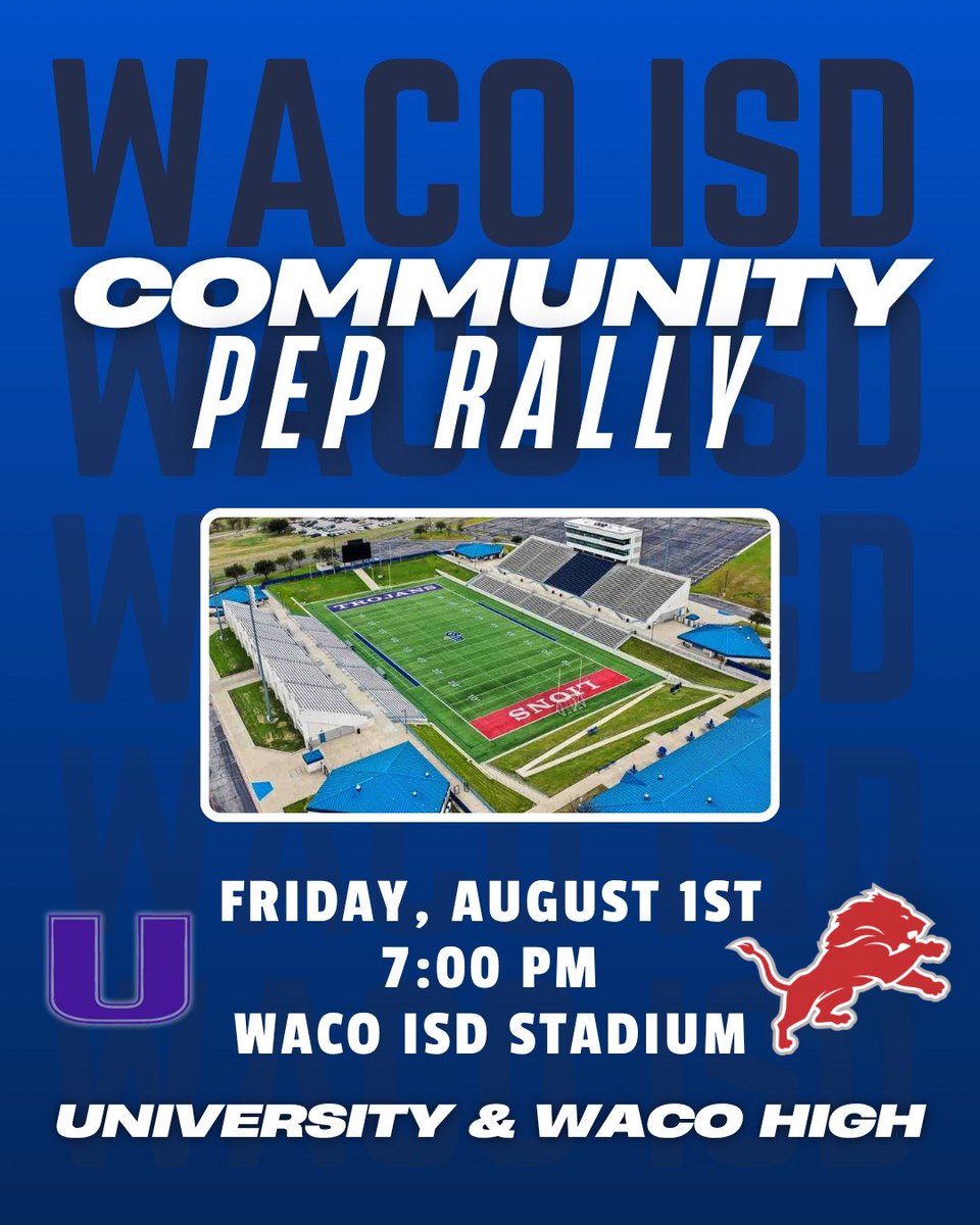 Waco High Lion Football Recruits π¦π (@recruitwacofb) on Twitter photo Come out and support our athletes! #CityonourChest Come out and support our athletes! #CityonourChest