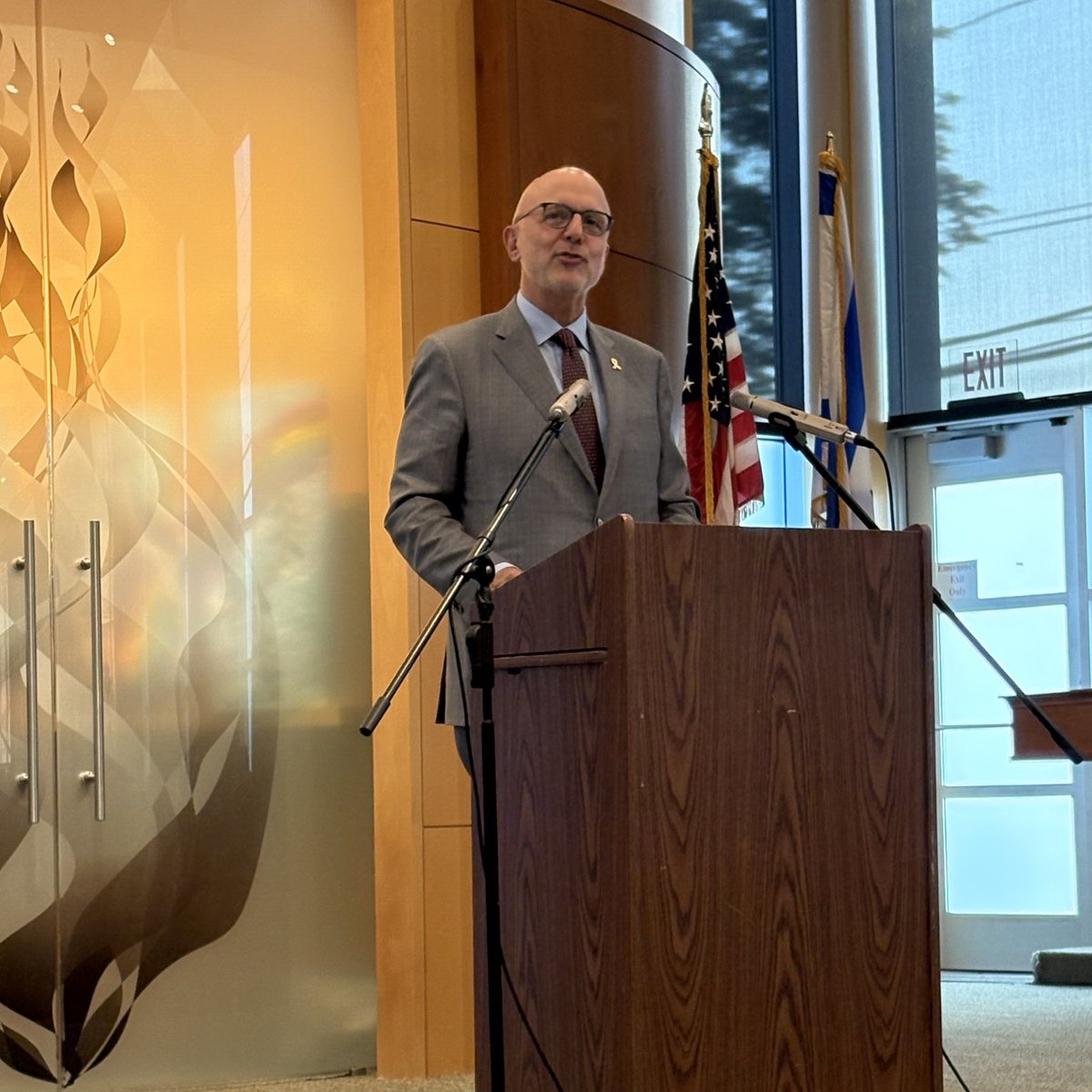 Ted Deutch, CEO of American Jewish Committee (@ajcceo) on Twitter photo It was my true honor to keynote the Connie Spear Birnbaum Memorial Lecture. Thank you to our incredible community partners and <a href="/AJC_NE/">AJC New England</a> for putting on such an incredible event.
May we all embody Connie's spirit and rededicate ourselves to Jewish unity and the Jewish people. It was my true honor to keynote the Connie Spear Birnbaum Memorial Lecture. Thank you to our incredible community partners and <a href="/AJC_NE/">AJC New England</a> for putting on such an incredible event.
May we all embody Connie's spirit and rededicate ourselves to Jewish unity and the Jewish people.