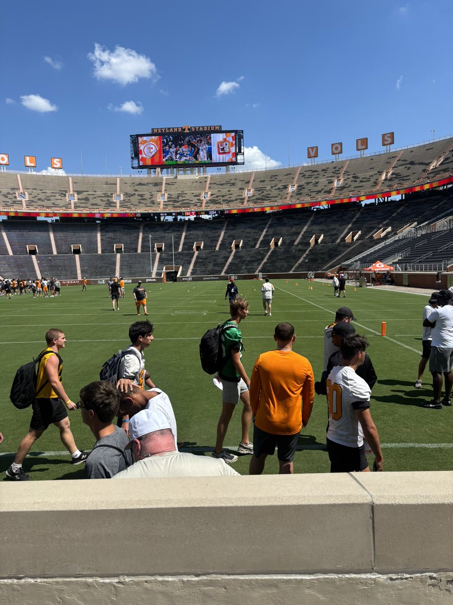 I enjoyed competing with some of the best ‘27s <a href="/The_Vols_FB/">The_Vols_Football</a>. Thanks <a href="/CoachCrab/">Evan Crabtree</a> for having me out.