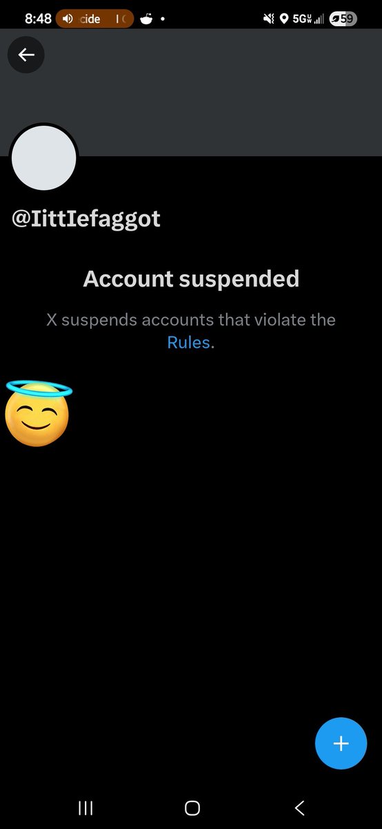 Love being bad people's accounts suspended:3!
