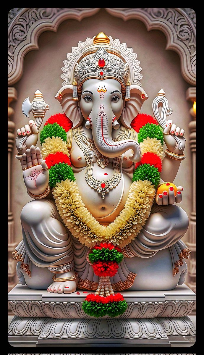ॐ गं गणपतये नमः 
ॐ श्री गणेशाय नमः 
ॐ वक्रतुण्डाय नमः 
ॐ एकदन्ताय नमः 
ॐ गजानन गणेशाय नमः 
ॐ सिद्धि विनायक नमः 

शिव गौरी के लाल, विघ्नहर्ता विघ्नेष 
रिद्धि सिद्धि के स्वामी प्रथमेश्वर श्री गणेश 

शुभ प्रभात 🌷🌸🌺🌻🥀🙏
शुभ बुधवार

#ॐ_गं_गणपतये_नमो_नमः