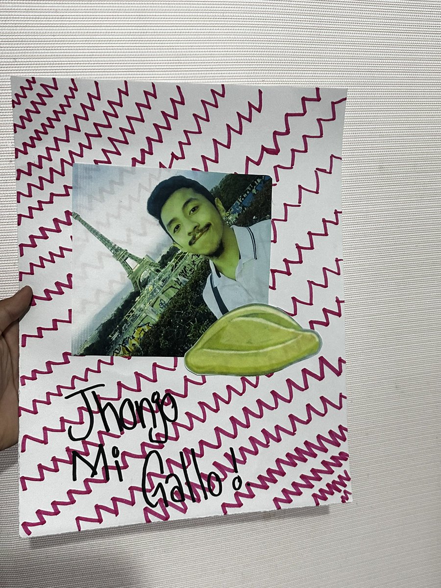 uno de mis gallos, ánimo!!