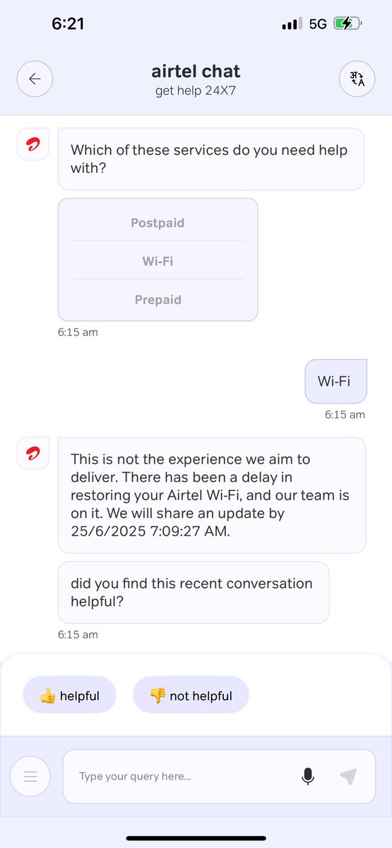 AllaDileep's tweet photo. Never ever the issue is going to resolve easily and we have to chase the customer care or engineers always. After the 7:09 am time ll change it again. Same happening since yesterday 2:02PM onwards. Kindly resolve asap. https://t.co/PoAThscdyV