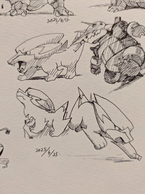 ラクライ 旅パで入れたい電気枠というイメージ カキカキ。 