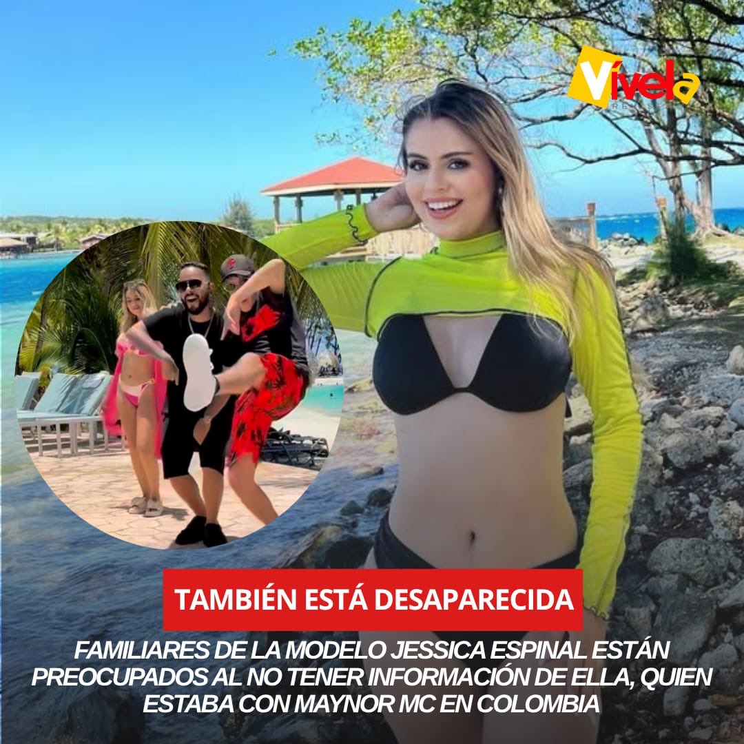 ¡PREOCUPANTE! Familiares de la actriz y modelo, Jessica Espinal se encuentran desesperados al no tener información de ella, quien se encontraba en Medellin, Colombia con Maynor MC.

Lo último que se supo fue que subieron a un uber tras salir del hotel donde se hospedaron. #Vívela