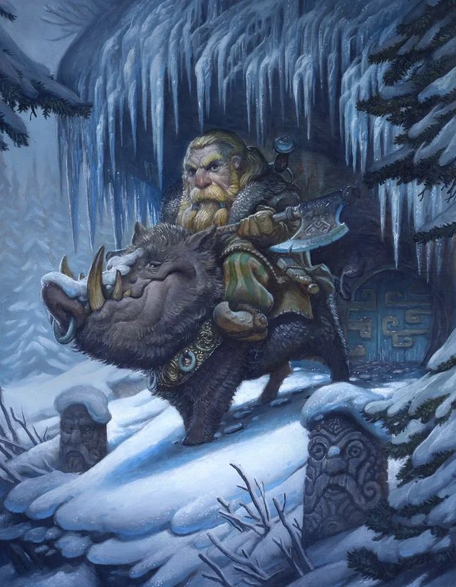 Just hit another stretch goal for the Oath Hammer Kickstarter! Here is some of the Justin Gerard art just added: