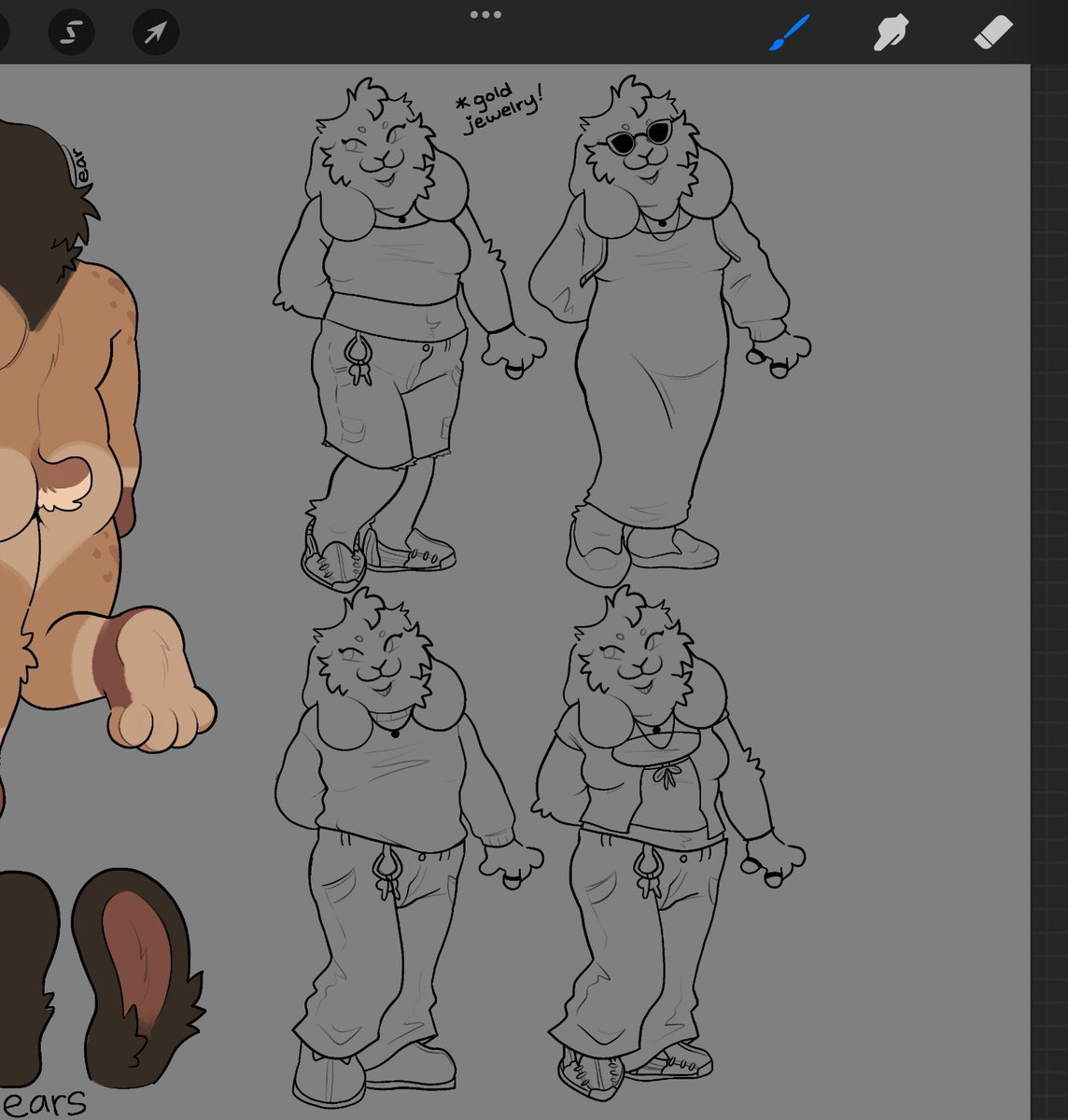 mavchips's tweet image. outfit wips for some ref sheets :3