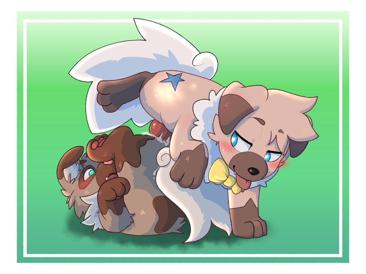 mateocorv's tweet photo. Art piece for @PupXael 
Just two very good puppies having fun :) https://t.co/4I2gL96sxy