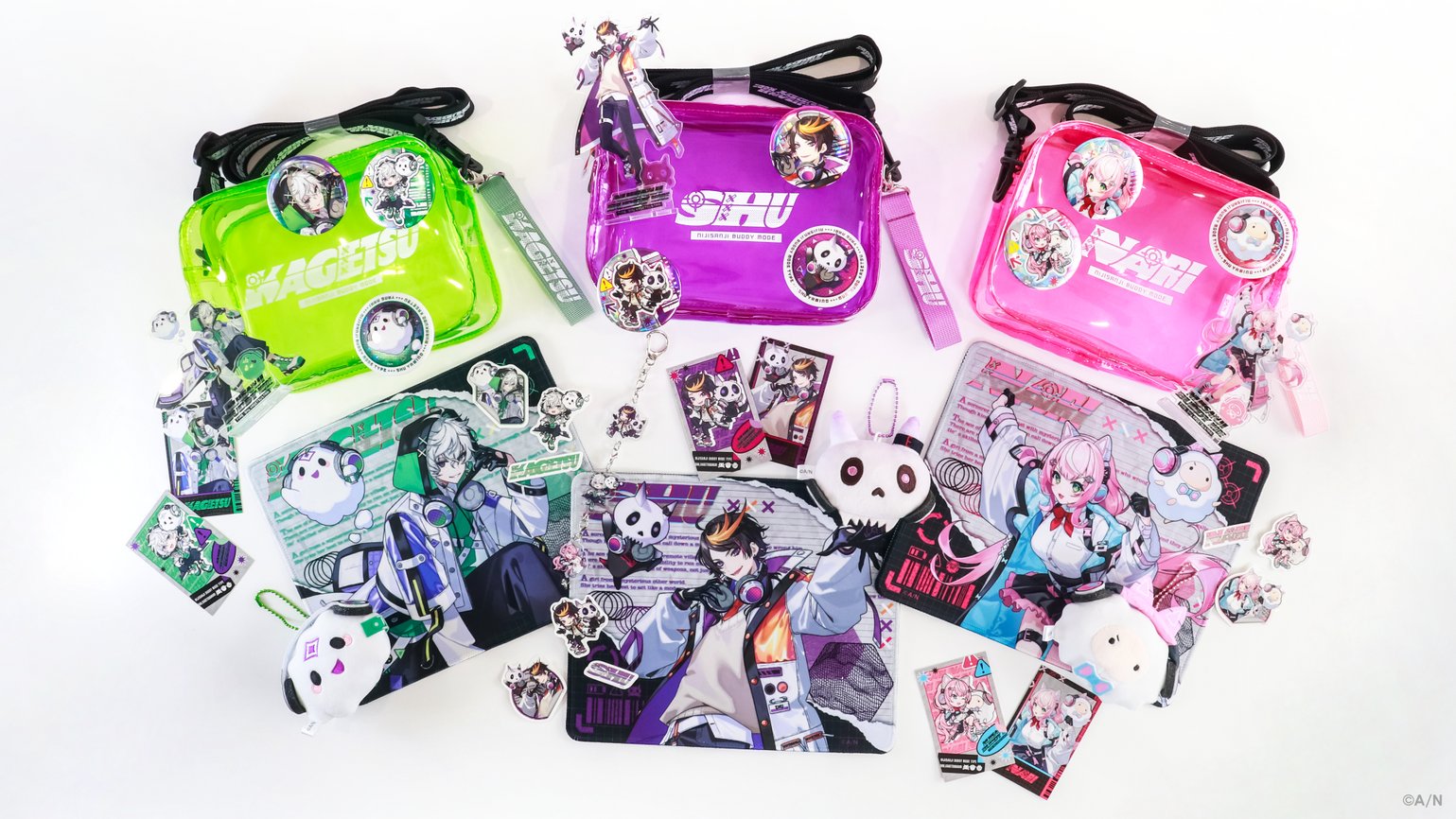 にじさんじ 叢雲カゲツ buddy mode NIJISANJI Buddy Mode Type：Shu, Kagetsu & Nari】グッズを2025