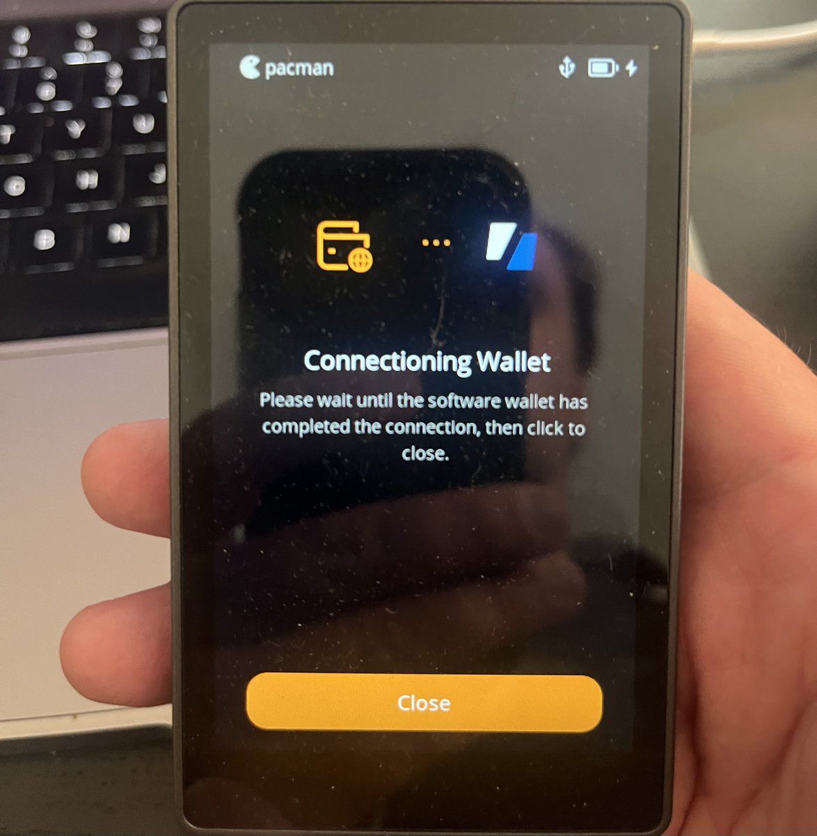 “Connectioning”

cc: <a href="/KeystoneWallet/">Keystone Hardware Wallet</a>