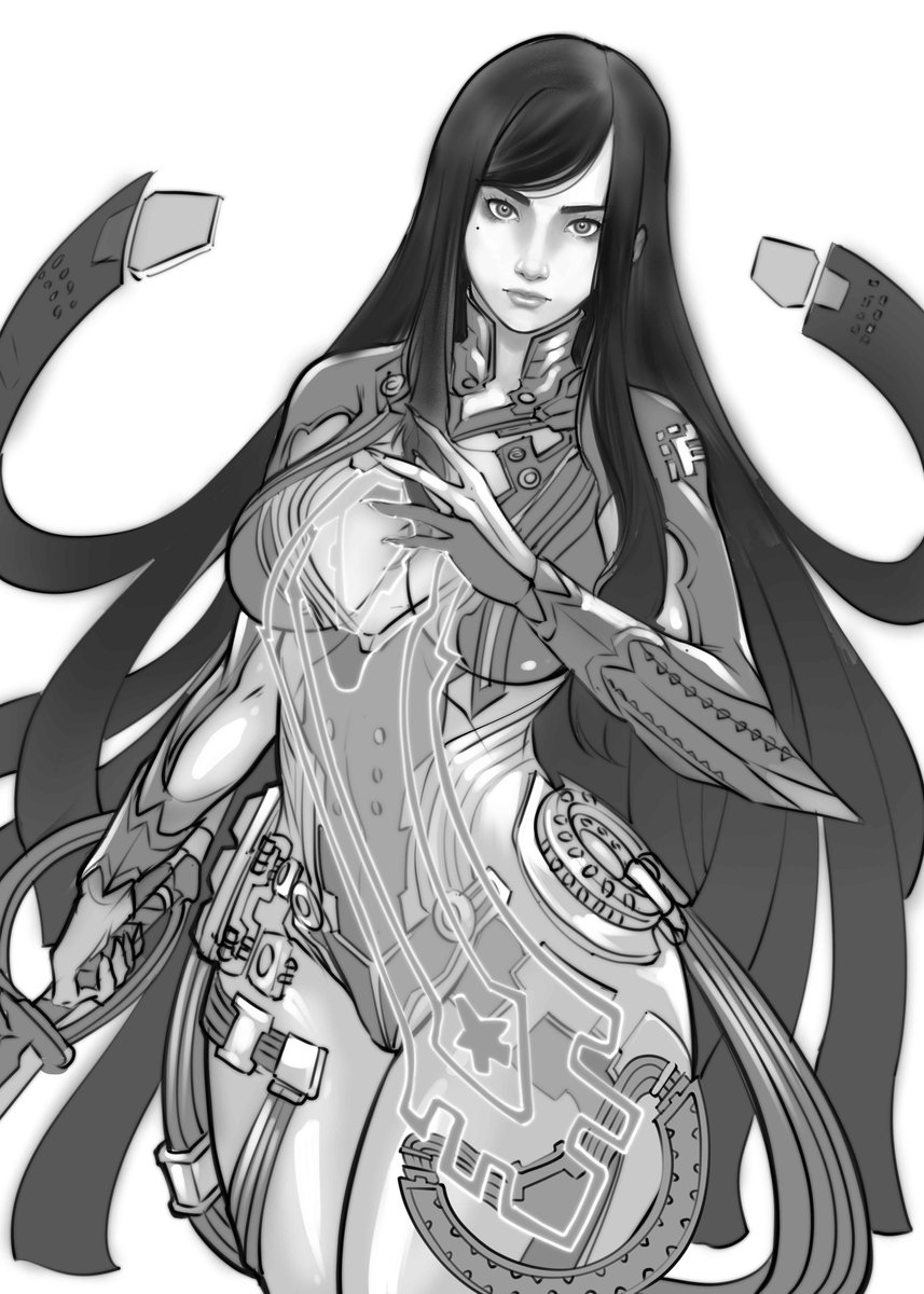 sazzorama's tweet image. learning #Raven #StellarBlade #sketch