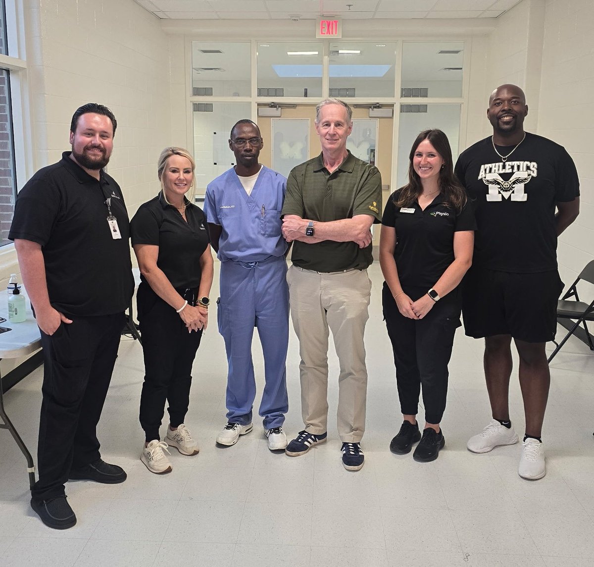 🩺Thank you to Piedmont Orthopedics | OrthoAtlanta for taking time out of their Summer to come service the McDonough Cluster with FREE Sports Physicals!

A very special thank you to our Athletic Trainer &amp; Sports Medicine interns for coordinating this events!

#WarhawkPRIDE🦅