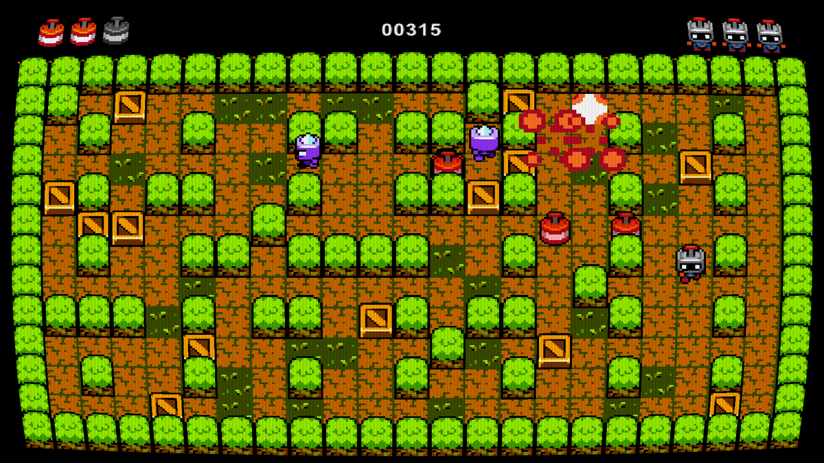 Clickteam's tweet photo. Just finished with our next Reactor example BOOMGUY, A Bomberman-esque open source game. The game is free, get the source code by joining our Patreon! #MadewithFusion #TheReactor #CF25 #Clickteam

https://t.co/mfCGzJP6zX https://t.co/loyfU0Whsl