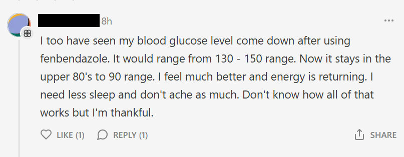 William Makis MD (@makismd) on Twitter photo IVERMECTIN, FENBENDAZOLE and Diabetes:
There have now been several of these experiences
Please share if you've experienced something similar!
"don't know how all of that works"...honestly I'm wondering the same...🤔
<a href="/JohnDParody/">John Denver ✌️ ( Parody )</a> IVERMECTIN, FENBENDAZOLE and Diabetes:
There have now been several of these experiences
Please share if you've experienced something similar!
"don't know how all of that works"...honestly I'm wondering the same...🤔
<a href="/JohnDParody/">John Denver ✌️ ( Parody )</a>