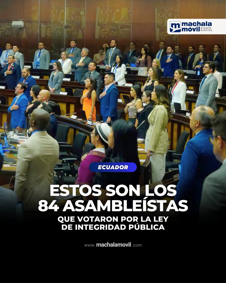 La Ley de Integridad Pública se aprobó en la Asamblea Nacional. El segundo debate de esta normativa se celebró la tarde del martes, 24 de junio de 2025, en el Pleno del Legislativo.

Más información aquí: wp.me/p8ZMOh-uj5