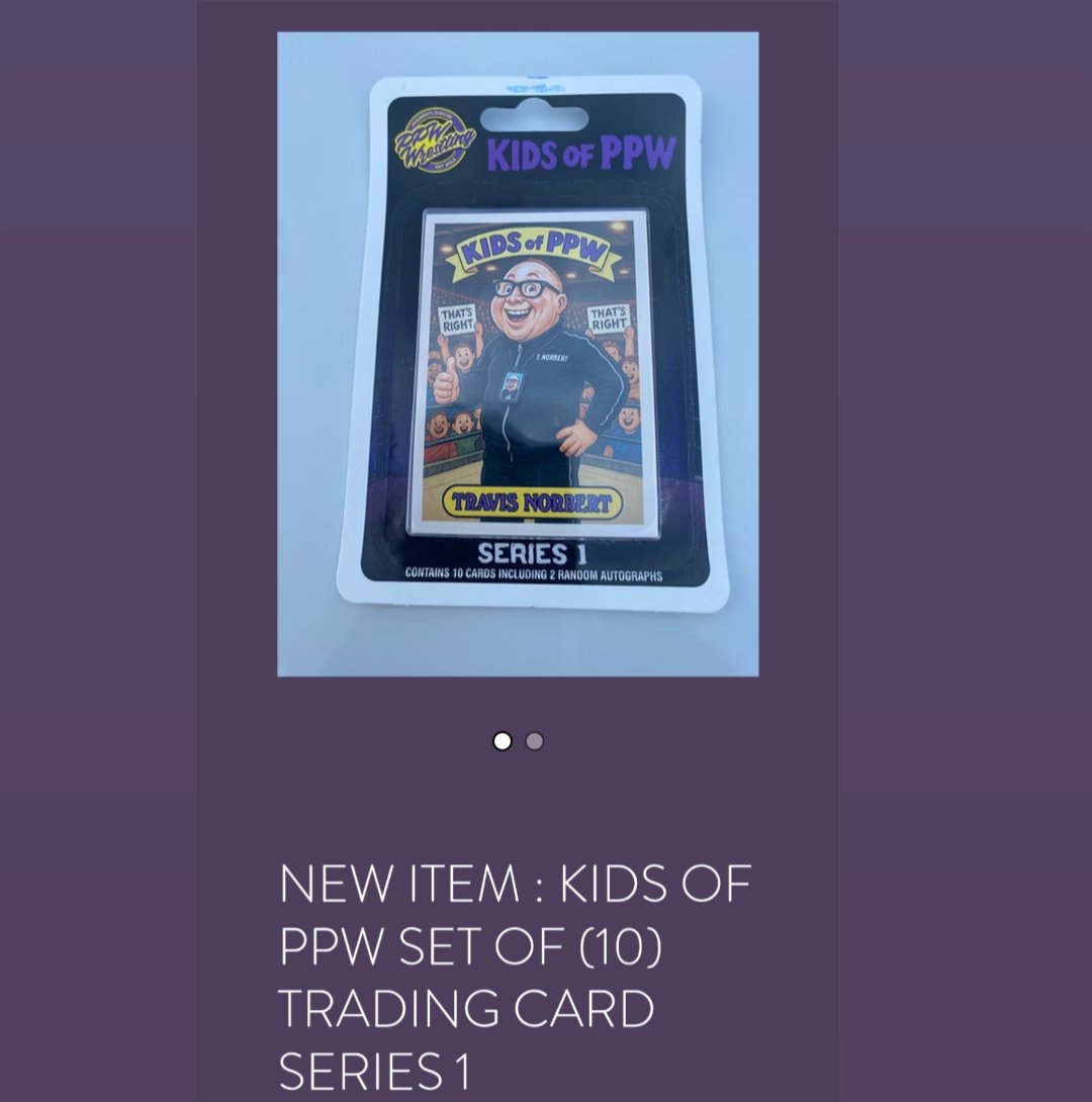 Series 1 of the Kids of PPW trading card set is available now!

Each order includes all eight kids of PPW cards, plus two autographed cards from previous PPW Sets.

Grab yours at ppwwrestling.com/shop while supplies last!