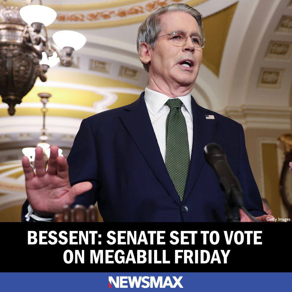 🚨#BREAKING The Senate is on track to vote Friday on the One Big Beautiful Bill Act, predicting that Republicans in both chambers of Congress would reach a deal within 48 hours.🔥🔥🔥