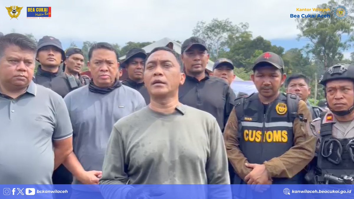 Melawan di Jantung Hutan: Aksi Heroik Pemusnahan 25 Hektar Ladang Ganja di Nagan Raya
kanwilaceh.beacukai.go.id/berita/melawan…

#BeaCukaiAceh
#BerantasNarkoba
#PerangMelawanNarkoba
#LadangGanjaDimusnahkan
#NegaraLawanNarkoba
#BersamaKitaBisa
#LindungiGenerasi
#AparatSiaga
#NaganRayaBebasNarkoba