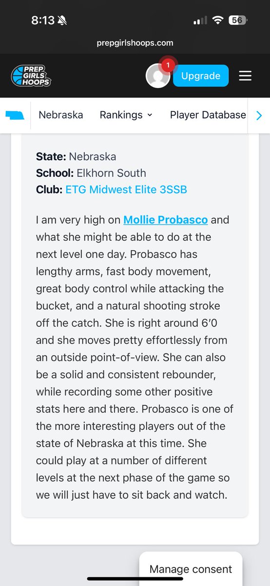 I appreciate the write up <a href="/PGHBrooks/">Jeremy Brooks</a>!
<a href="/eliteBB2024/">ETG 3SSB Girls 16U</a> <a href="/ETGmwgbb/">ETG Midwest Elite Girls 3SSB</a> <a href="/elksouthgbb/">Elkhorn South Girls Basketball</a> <a href="/gvbacademy/">Going Vertical Basketball Academy</a>