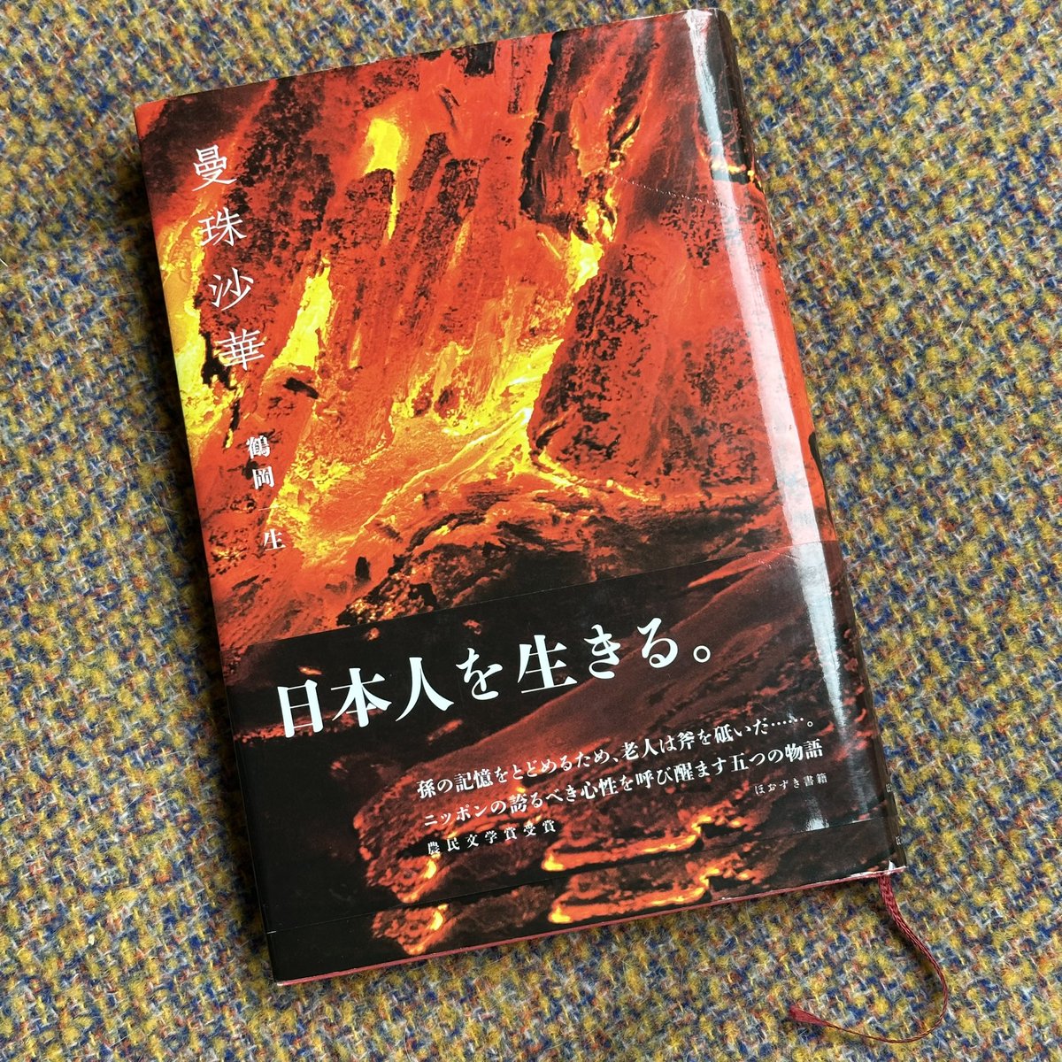 kwbrtk's tweet image. 『曼珠沙華』 鶴岡一生
5編からなる短編集。全ての物語に死の匂いが漂っている。それとは対照的に綿密で具体的で手触り感のある描写が圧倒的に生を描いている。
小気味良いテンポの文体それだけで夢中で読んでしまった。
良い小説と出会えて嬉しい。一生本棚に残る一冊。