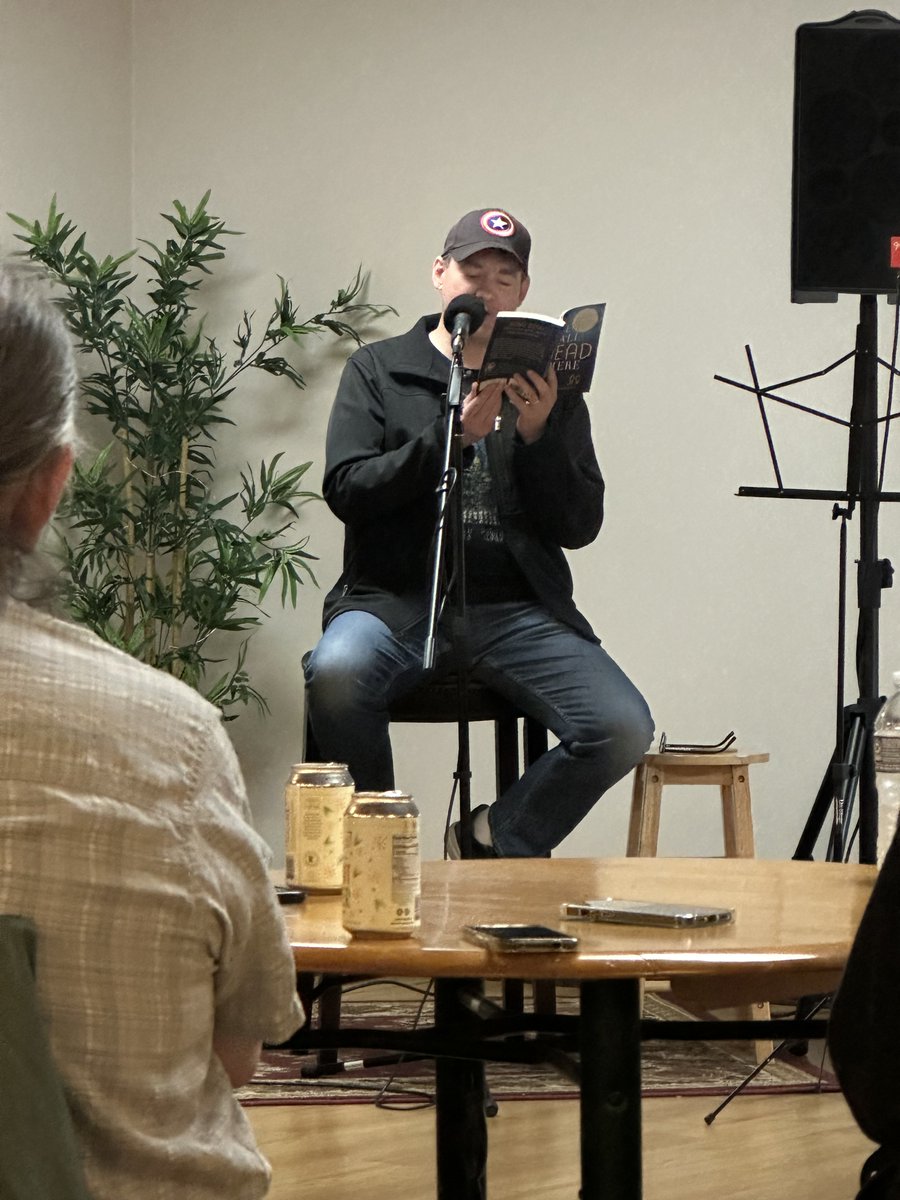 Jake Rudquist (@jakerudquist) on Twitter photo Thank you to the owners of The Curious Crow Company for talking me into reading an excerpt from my book on their last open mic night! It could have gone poorly, but the supportive atmosphere kept me afloat. Here's me pulled from the streets into an impromptu reading ... Thank you to the owners of The Curious Crow Company for talking me into reading an excerpt from my book on their last open mic night! It could have gone poorly, but the supportive atmosphere kept me afloat. Here's me pulled from the streets into an impromptu reading ...