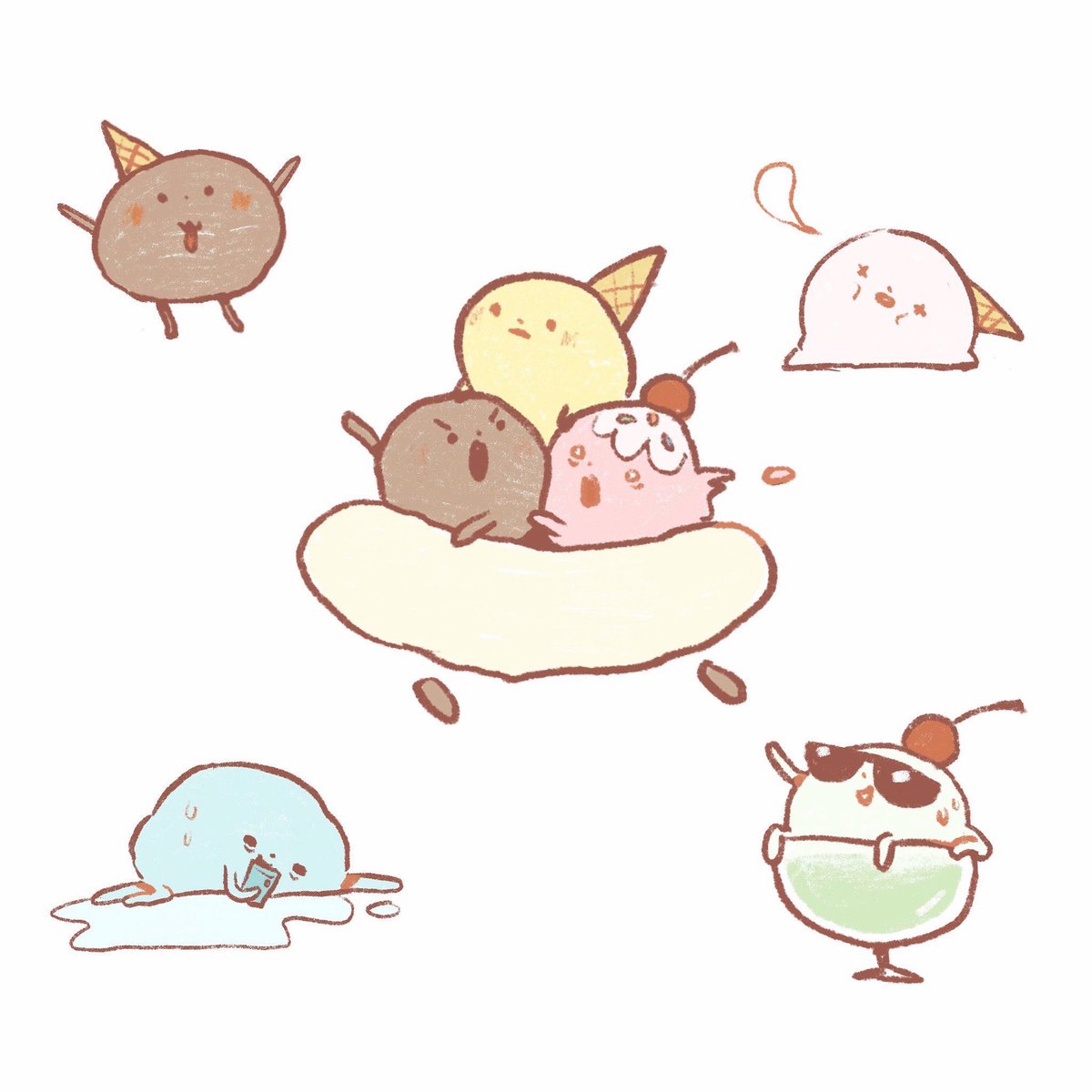 ReyRimi's tweet image. one scoop please! ☝️