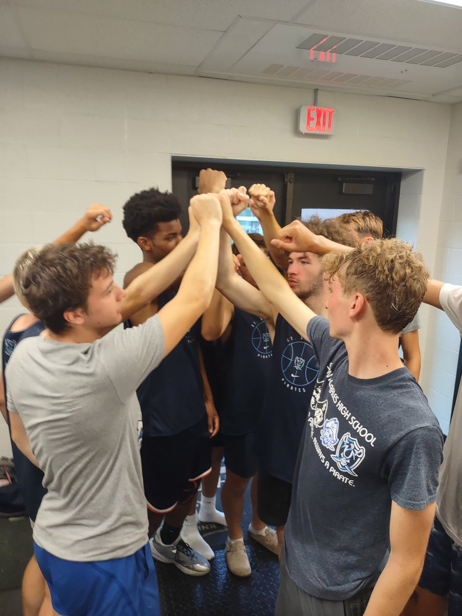 Team is coming together. 2-0 on the day. Let's finish the week strong. Together We Win. #PirateTough
