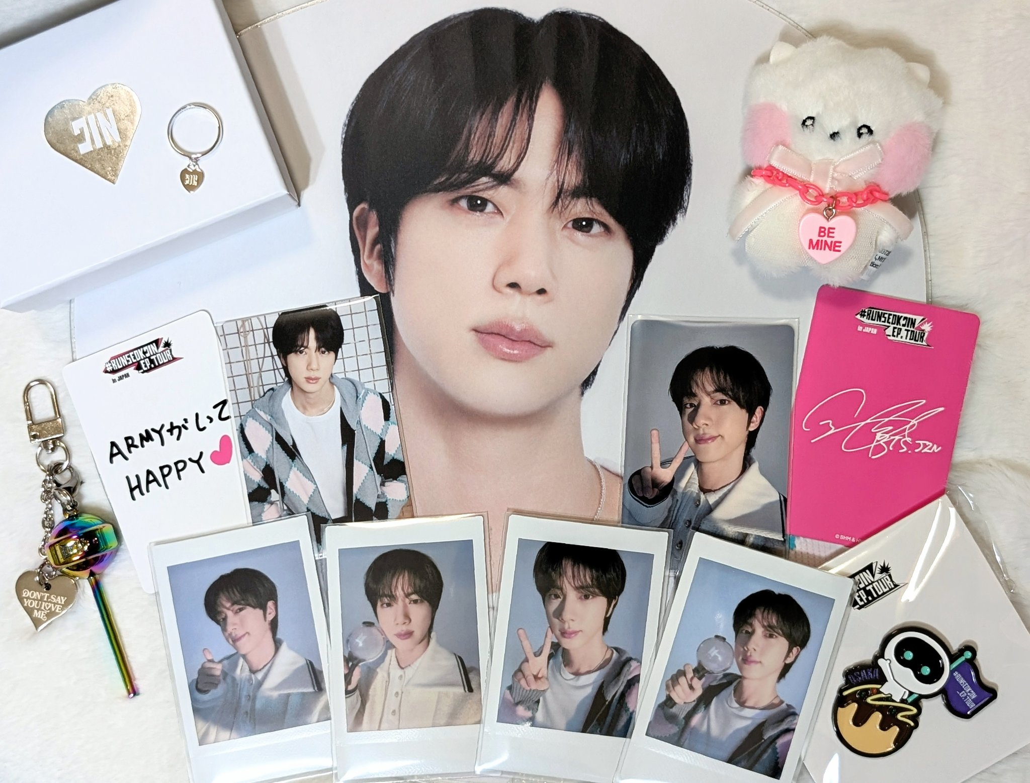 BTS JIN RUNSEOKJIN JAPAN RING 指輪 Mサイズ ジン f356c35f0a286d0666c1ede6ada6e2