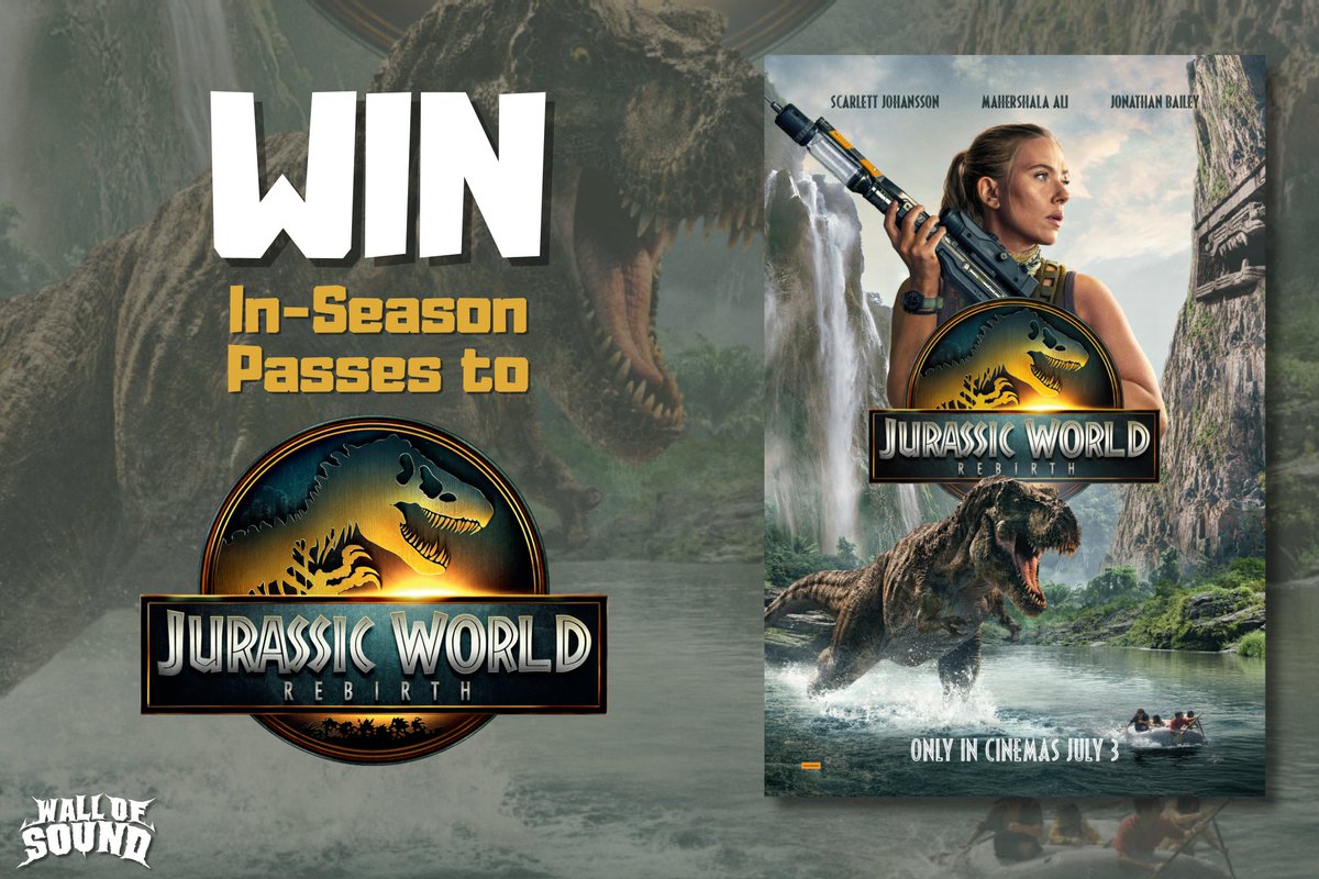 Something has survived... again! We're sending five lucky readers and their fav dino pal to see #JurassicWorldRebirth  - in cinemas July 3rd - Simply tell us a cool dino fact at WoS HQ to be in the running 🦖

wallofsoundau.com/news/win-a-dou…