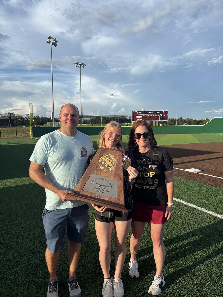 Eeva (@eevachick2026) on Twitter photo Super excited and honored to have received our 3rd place state medals tonight!!
This group worked so hard to get these and I am so proud of everyone that was involved!!
<a href="/txblazegold16/">Texas Blaze 16U Gold</a> <a href="/MerrimackSB/">Merrimack Softball</a> <a href="/Rouse_Softball/">Rouse Softball</a> Super excited and honored to have received our 3rd place state medals tonight!!
This group worked so hard to get these and I am so proud of everyone that was involved!!
<a href="/txblazegold16/">Texas Blaze 16U Gold</a> <a href="/MerrimackSB/">Merrimack Softball</a> <a href="/Rouse_Softball/">Rouse Softball</a>