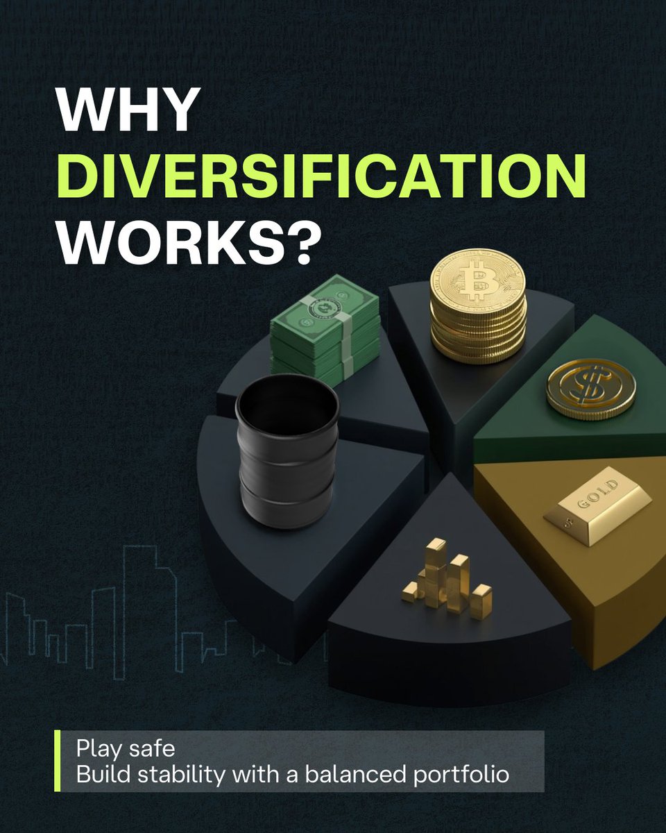 UltimaMarkets's tweet image. Unlock trading knowledge! ✨

This week: Diversification
🔸 Spread investments to reduce risk.
🔸 Don&apos;t put all your eggs in one basket!

Stay tuned for more trading knowledge!

#UM #TradingGlossary #Diversification