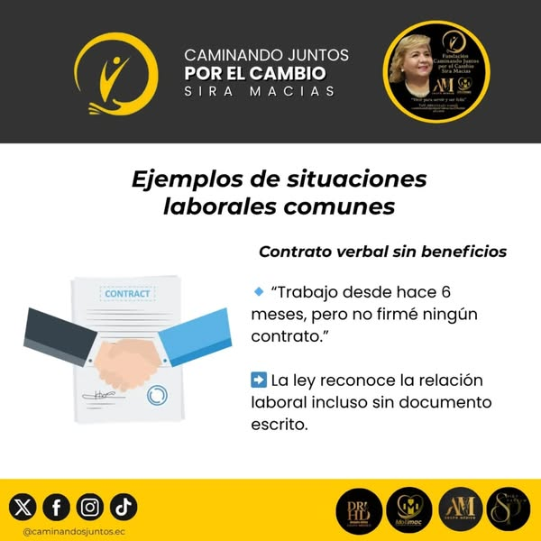 caminajuntos_ec's tweet photo. 👩⚖️🧑⚖️¿𝐓𝐞 𝐡𝐚 𝐩𝐚𝐬𝐚𝐝𝐨 𝐚𝐥𝐠𝐮𝐧𝐚 𝐝𝐞 𝐞𝐬𝐭𝐚𝐬 𝐬𝐢𝐭𝐮𝐚𝐜𝐢𝐨𝐧𝐞𝐬 𝐞𝐧 𝐭𝐮 𝐭𝐫𝐚𝐛𝐚𝐣𝐨?
Si te identificas con alguna.🤔
#SiraMacias
#CaminandoJuntosPorElCambio
#TrabajoDigno
#DerechosLaborales
#NoLoNormalices
#JusticiaLaboral https://t.co/b50mYkmjI4