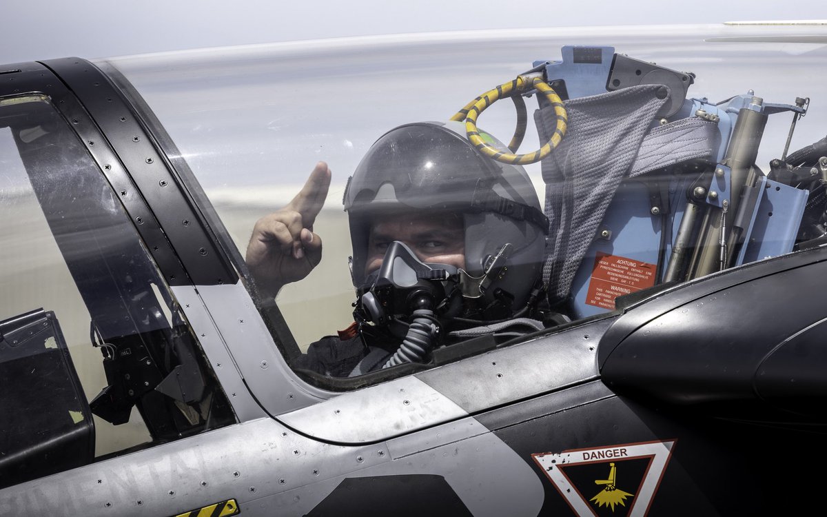 TheAKGuy's tweet photo. …and 37 hours later, I was back home 🫡

All jokes aside, these were from a few weeks ago when I got invited by @rookisaacman to fly fighter jets up in Bozeman. It was an incredible experience, and taking the controls and doing a barrel roll was adrenaline I’ll remember forever. https://t.co/kJio5P6m9c