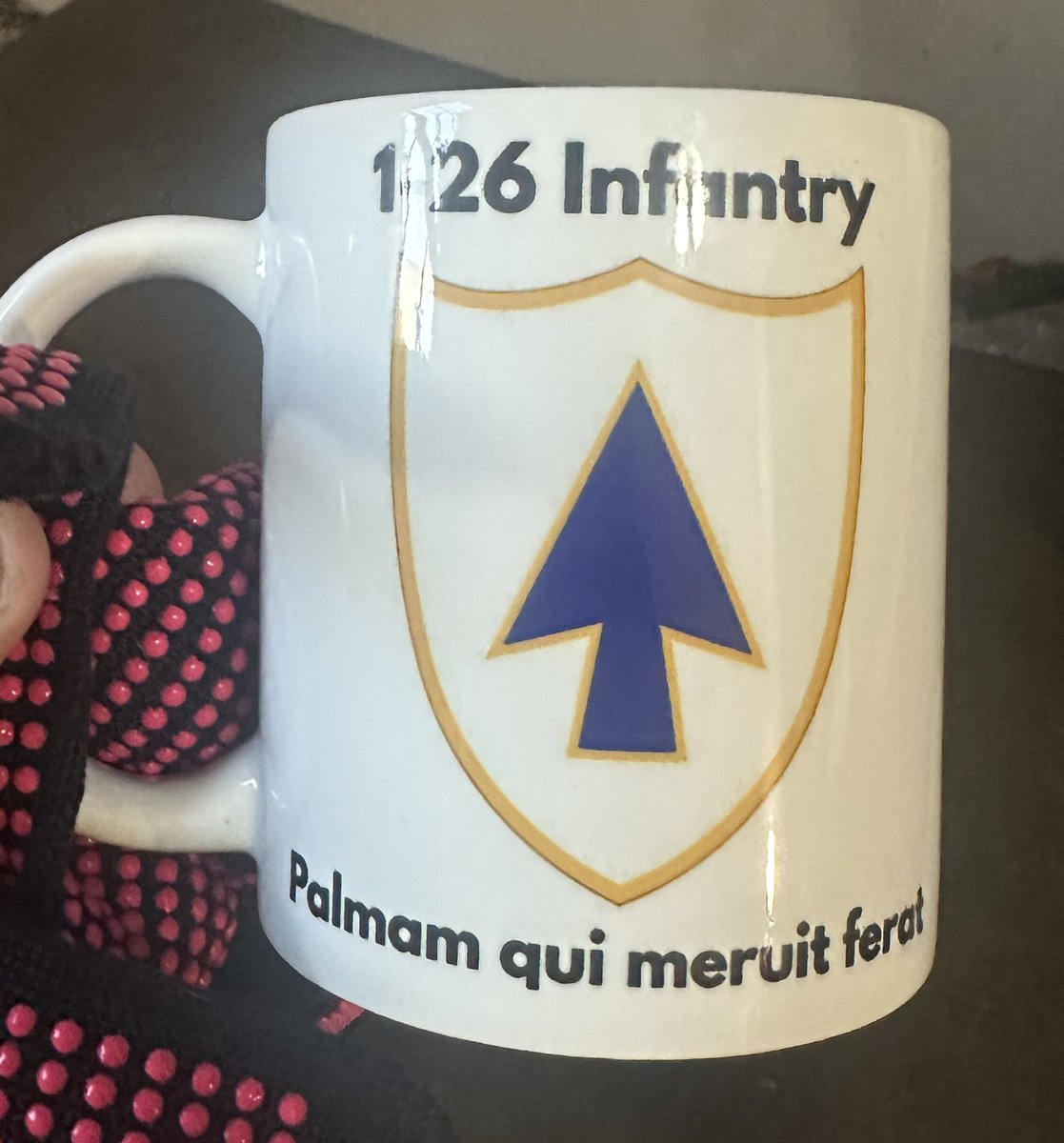 FakeTylerMorgan's tweet photo. When the wife gets a sublimation printer and mug press for her business, you gotta test it out with something for yourself #BlueSpaders #Relentless https://t.co/ikDCcTTc1H