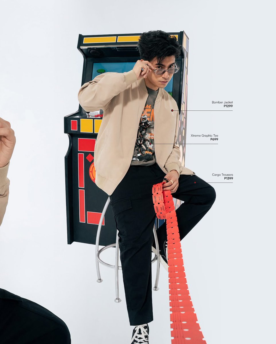 Arcade mode: ON 🕹️

Stacked fits, stacked tickets — all wins, no coins needed. 🎟️

Shop the #FullSpeedAhead collection in stores near you or online at 🌐 penshoppe.com, with buy online pick up in store option.

🇵🇭 Also available on Shopee, Lazada, Zalora, and Tiktok