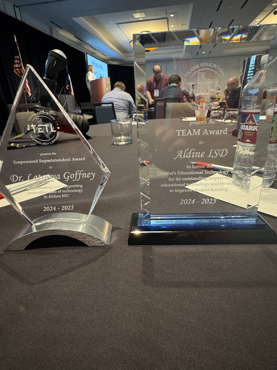 Dr. LaTonya M. Goffney (@drgoffney) on Twitter photo Huge congratulations to our incredible <a href="/AldineISDTech/">Aldine ISD Technology Services Department</a> team for receiving the prestigious #TETL “Team Award” for their outstanding efforts in leveraging technology to enhance learning in <a href="/AldineISD/">Aldine ISD</a>.
I am also deeply honored to have received the #TETL "Empowered Superintendent Huge congratulations to our incredible <a href="/AldineISDTech/">Aldine ISD Technology Services Department</a> team for receiving the prestigious #TETL “Team Award” for their outstanding efforts in leveraging technology to enhance learning in <a href="/AldineISD/">Aldine ISD</a>.
I am also deeply honored to have received the #TETL "Empowered Superintendent