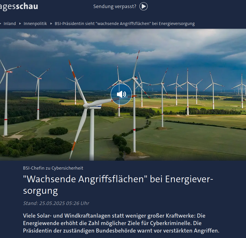 personenprofil's tweet photo. #Cybersicherheit: #Zehntausende #PV-#Komponenten #online frei #zugänglich

#NovaScotiaPower Confirms #Ransomware #Attack, 280k Notified of #DataBreach

@BSI_Bund warnt -- auch weil (2024) nur  21 % der #Energieunternehmen "ihre Cyber-Hygiene als ausgezeichnet" einschätzen. https://t.co/ZqhuzdJrde