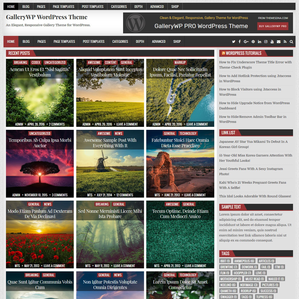 "GalleryWP" updated to v1.0.4 – fixed coding issues for smoother performance!
Perfect for image-rich blogs and creative portfolios.
🔗 themesdna.com/gallerywp-word…
#WordPress #ThemeUpdate #PhotographyTheme