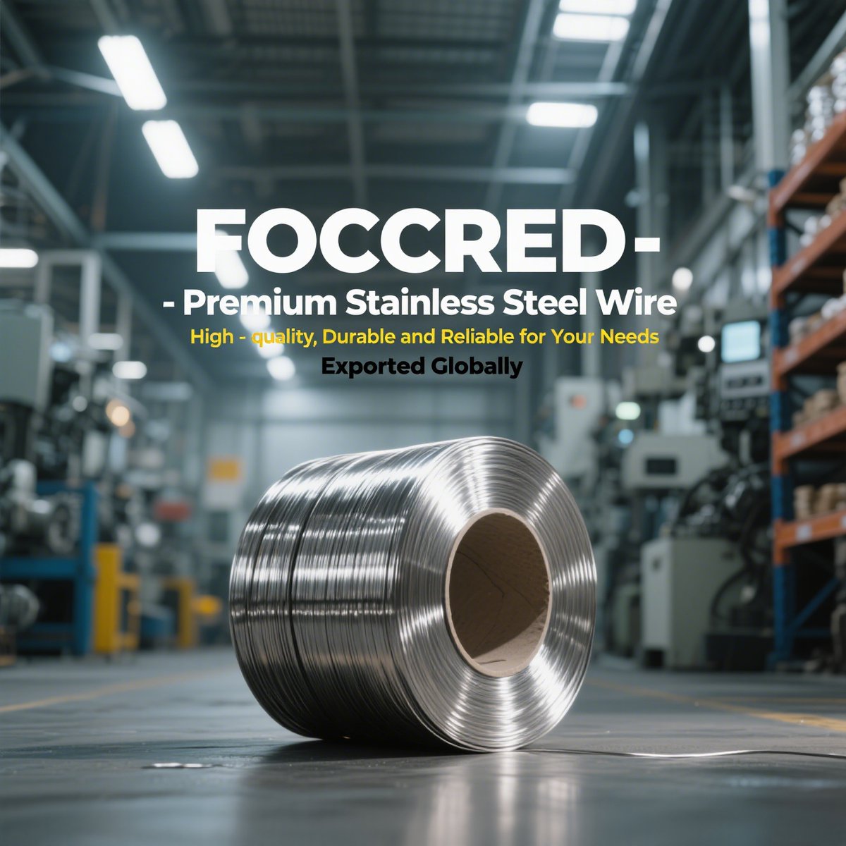 robin08021's tweet image. Premium stainless steel wire for demanding industries 🏗️⚙️
✅ AISI 304/316, DIN 1.4301
✅ Custom sizes | Global export
📞 Contact Robin:
📧 robin@foccred.com
📱 +86-15110069033
🔗 foccred.com
#SSWire #MetalSupplier #Manufacturing #AISI304 #FOCCRED