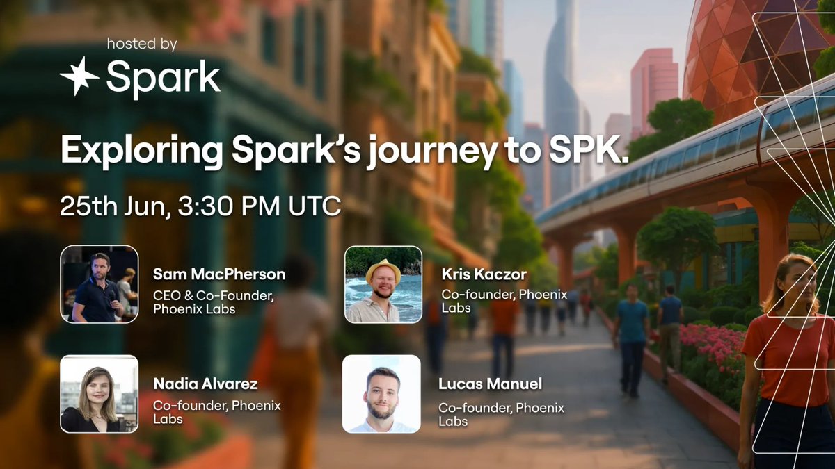 Spark’s core contributors are getting together.

空投查询网站：docs.spark.fi/airdrop/igniti…………………………
<a href="/sparkdotfi/">Spark</a>
#空投 #Cookie #SparkFi #snaps
<a href="/cookiedotfun/">Cookie DAO 🍪</a>