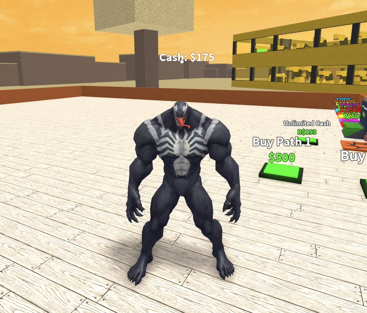 LeeVanityX's tweet image. Roblox gave me 280 robux(money for Roblox game) for free for some reason. So got Venom character now. Was just over 100 robux. #ROBLOX #Venom #robloxFun